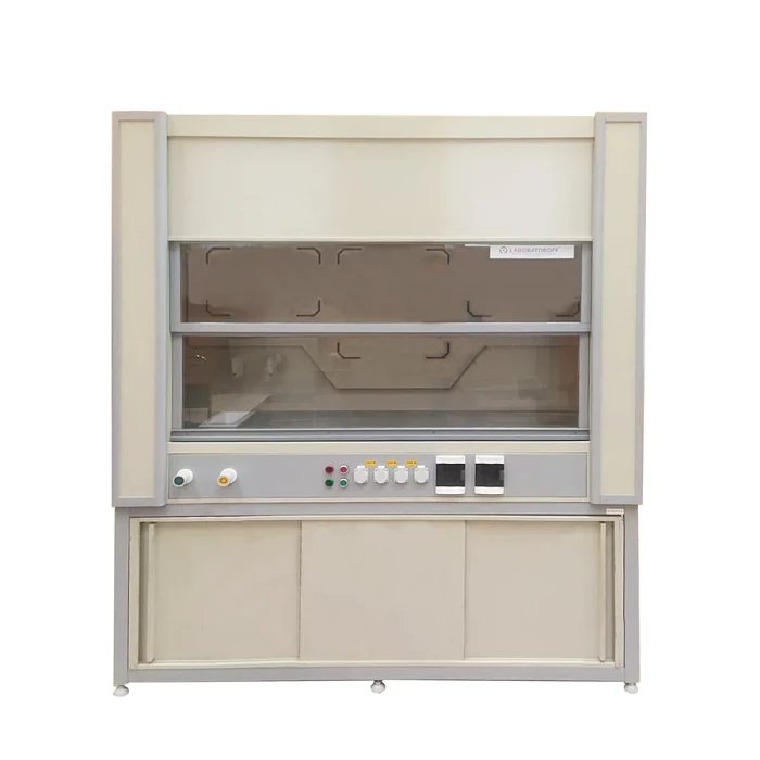 Вытяжной шкаф с дренажной системой для выпаривания кислот ПП.ШВВК.123