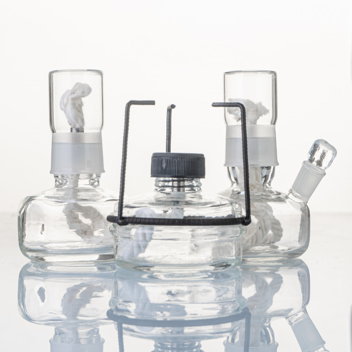 Спиртовка стеклянная с тубусом 100 мл, СЛ-1-М-Т