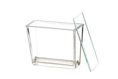 Камера хроматографическая для пластин 15х15 см с крышкой, 190 x 195 x 65 мм