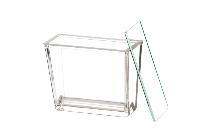 Камера хроматографическая для пластин 15х15 см с крышкой, 190 x 195 x 65 мм