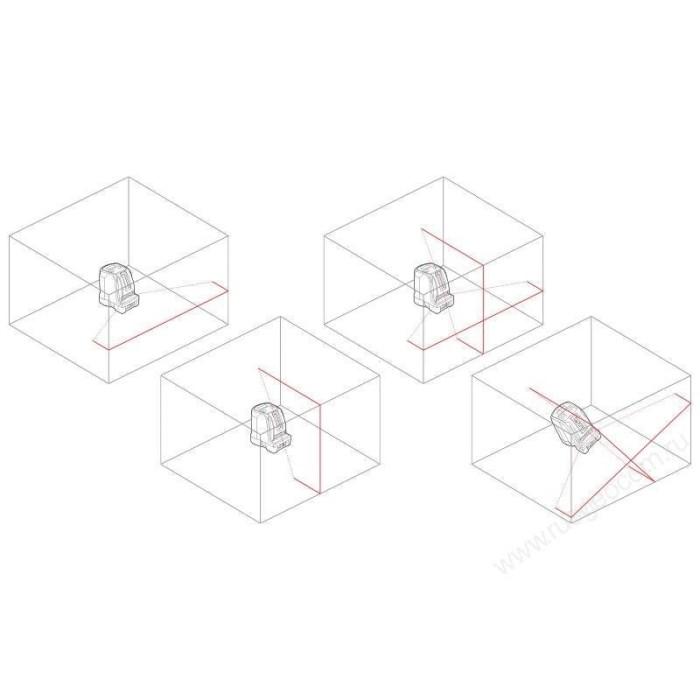 Лазерный уровень RGK LP-103 с калибровкой