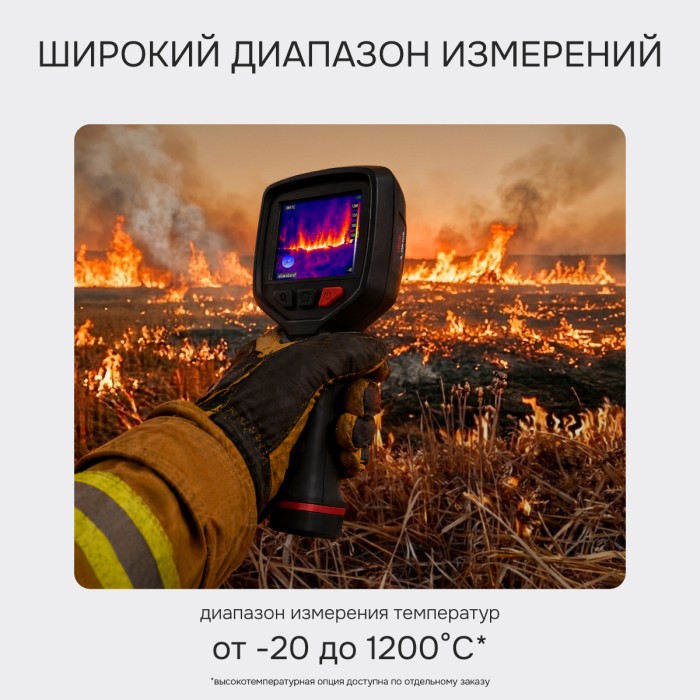 Тепловизор RGK TL-256F Plus с поверкой