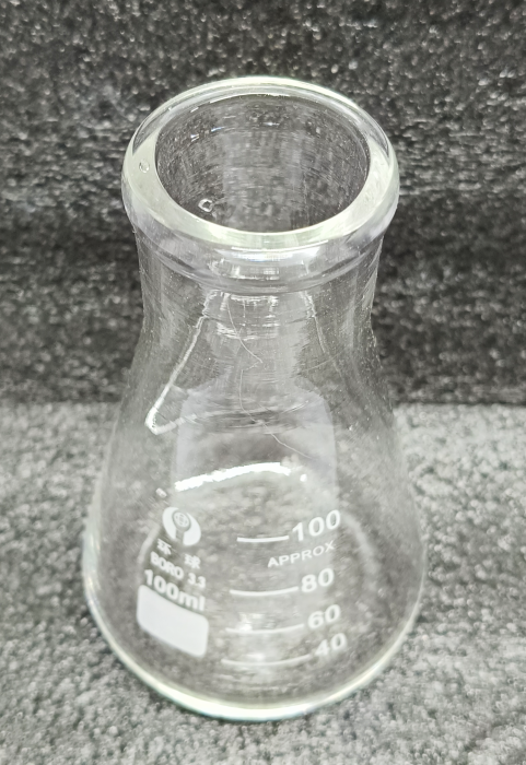 Колба коническая 100 мл, стекло МКС-100
