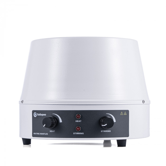 Колбонагреватель с магнитной мешалкой 1000 мл, аналоговое управление, нагрев до 380°C, Лаборио HMS-1000