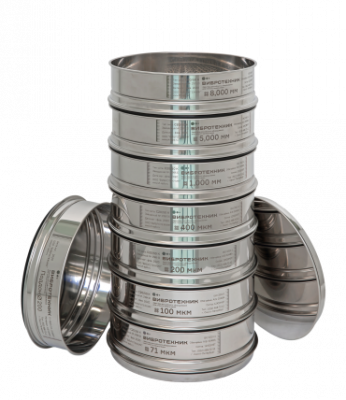 Комплект сит для противогололедных материалов по ГОСТ Р 58426-2020