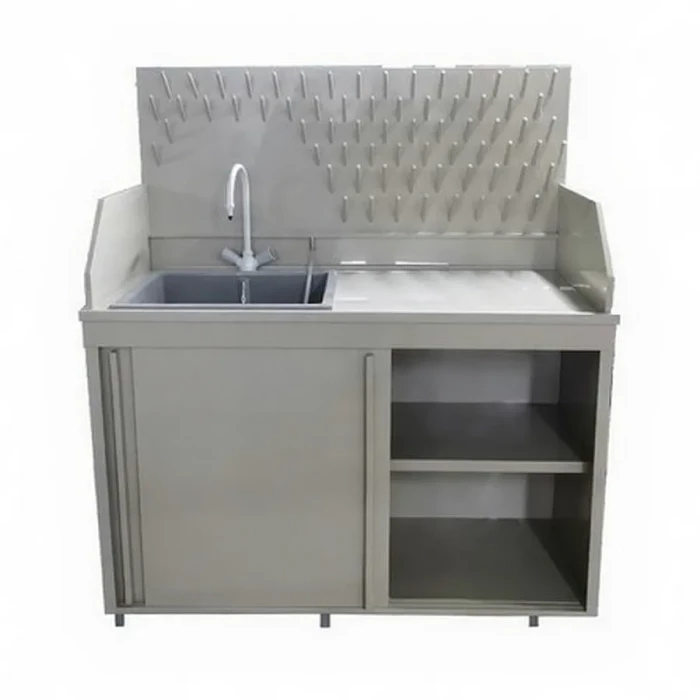 Мойка лабораторная ПП.МЛП.130.60.90 с корпусом и раковиной из полипропилена