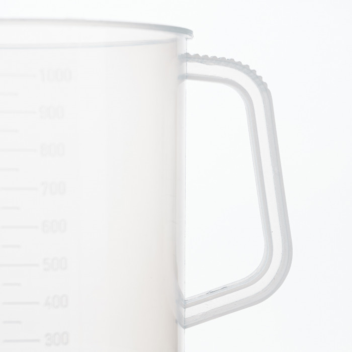 Стакан с ручкой 1000 мл, п/п, LAMAPLAST