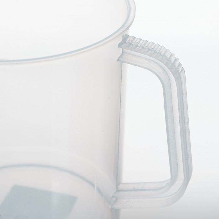 Стакан с ручкой 1000 мл, п/п, LAMAPLAST