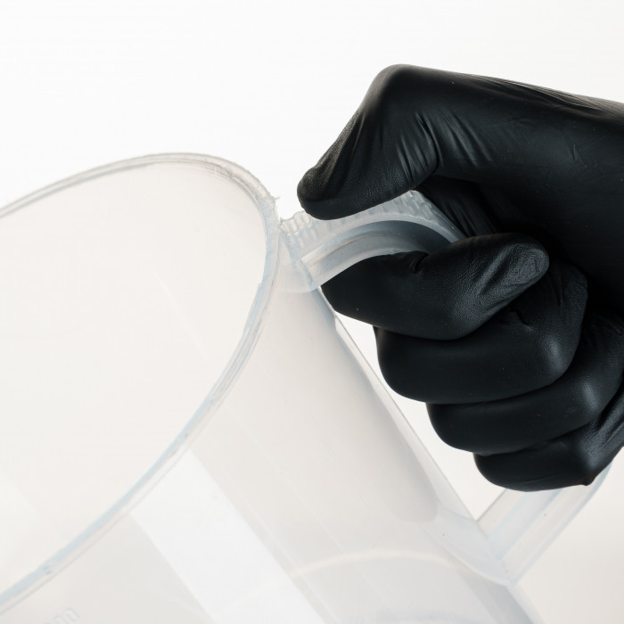 Стакан с ручкой 1000 мл, п/п, LAMAPLAST