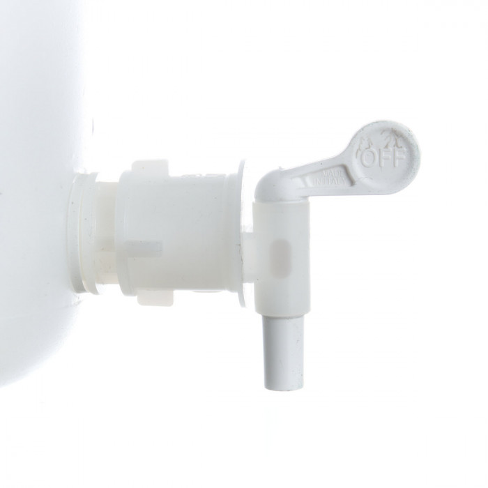 Емкость для общелабораторного применения (бутыль) 10 л, ПЭВП, с краном, с завинч. кр., с ручкой, Aptaca