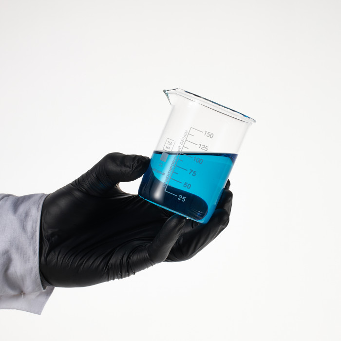 Набор лабораторных стаканов (тип Н, низкий с делениями и носиком, термостойкий) ТС 150 мл, 3 штуки, 3622