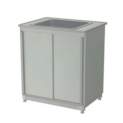 Мойка лабораторная ПП.МЛП.80.60.90 с корпусом и раковиной из полипропилена