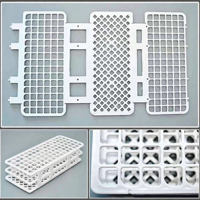 Штатив для пробирок диаметром до 17 мм, 60 гнезд, п/п, Greetmed