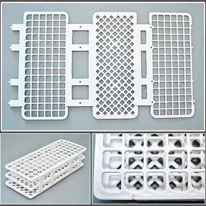 Штатив для пробирок диаметром до 17 мм, 60 гнезд, п/п, Greetmed