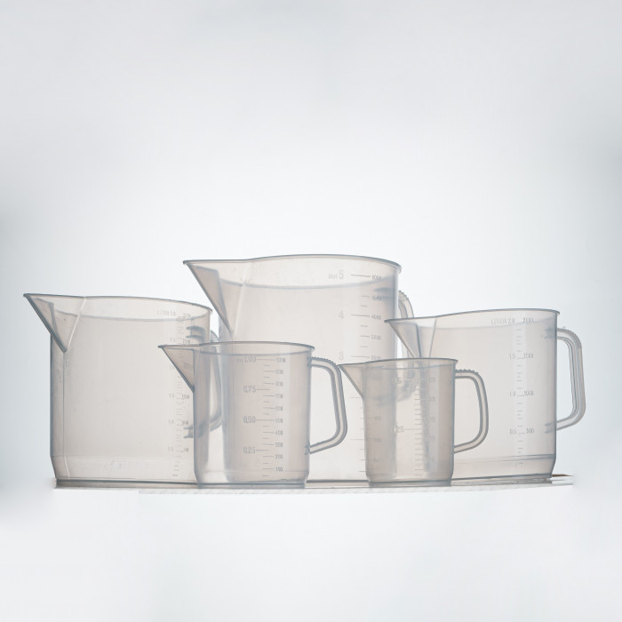 Стакан с ручкой 2000 мл, п/п, LAMAPLAST