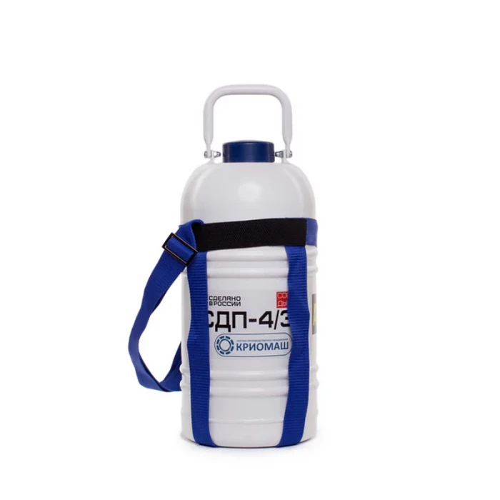 Сосуд Дьюара 4л СДП-4/32 (в комплекте с переноской), Криомаш