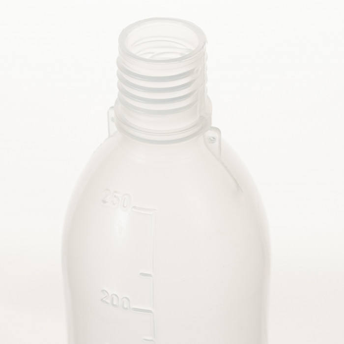 Бутылка градуированная 500 мл, с узким горлом, с крышкой, П/П, Кartell