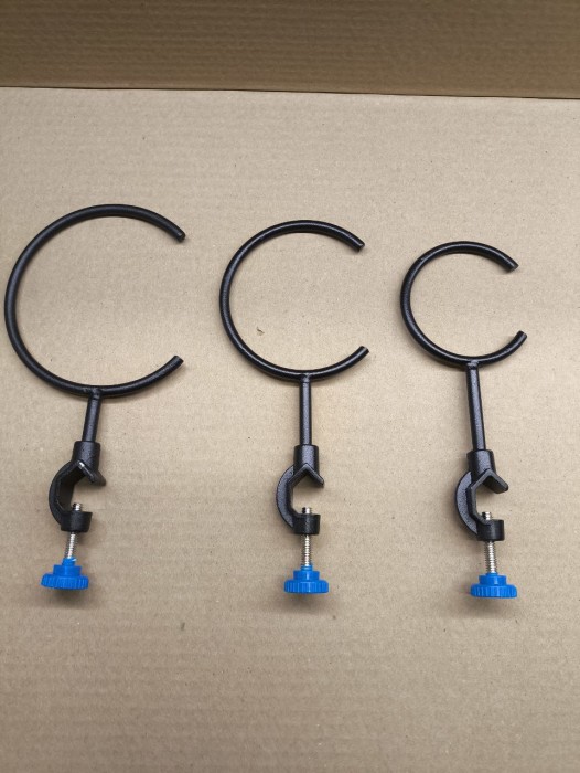 Кольцо для штатива ШФР, не цельное, с креплением, черное 80мм