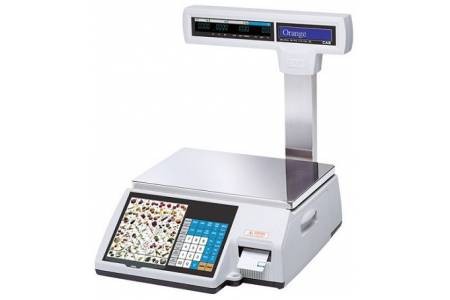 Весы с печатью этикеток - для торговли  - CAS CL-5000J-15IP
