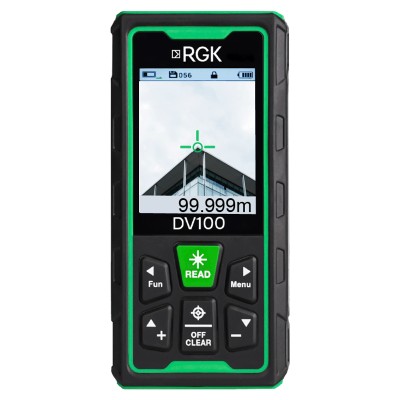 Лазерный дальномер с видоискателем RGK DV100 с поверкой