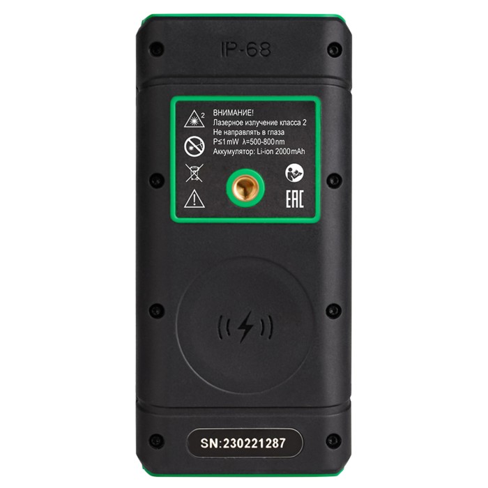Лазерный дальномер с видоискателем RGK DV100 с поверкой