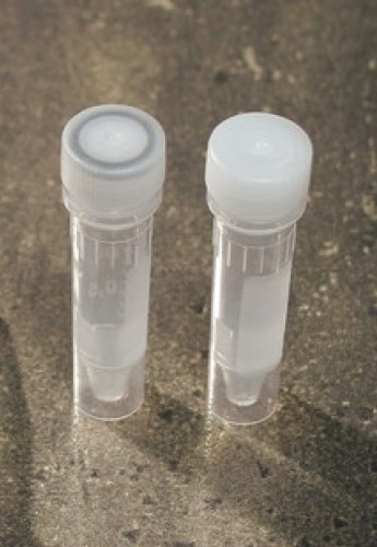 Пробирка цилиндрическая стерильная с пробкой, Aptaca 5 мл, 16х60 мм, с винтовой крышкой, с юбкой устойчивости, стерильная, с делениями, п/п