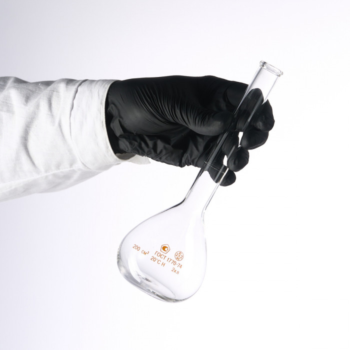 Колба мерная 200 мл, 1-200-2 (цилиндрическая горловина)