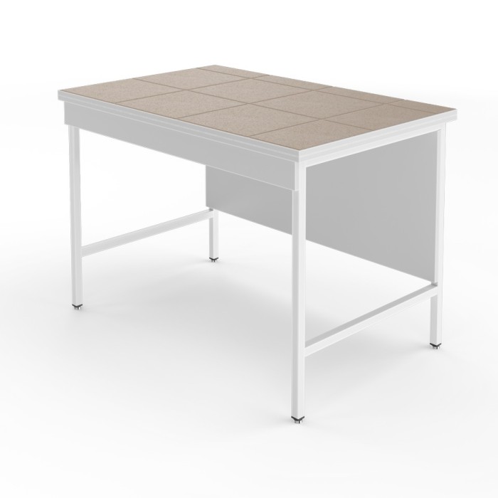 Лабораторный стол со столешницей из керамогранитной плитки НВ-1200 ЛКн