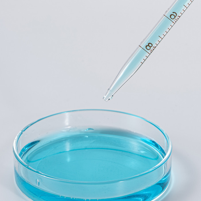 Пипетка градуированная (тип 1 - от верхней нулевой отметки до любой отметки) 1-1-2-0,2