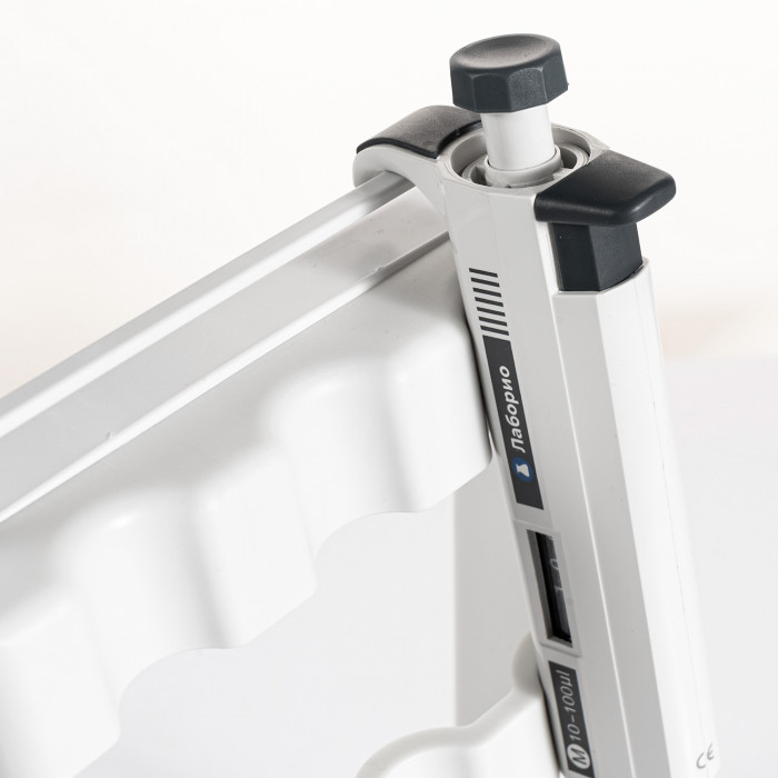 Дозатор пипеточный 0,5 мкл, одноканальный, фиксированный объём, механический (ДПОФ)/ Лаборио MG-0,5