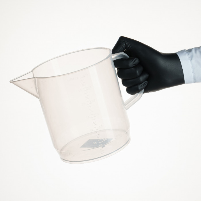 Стакан с ручкой 3000 мл, п/п, LAMAPLAST