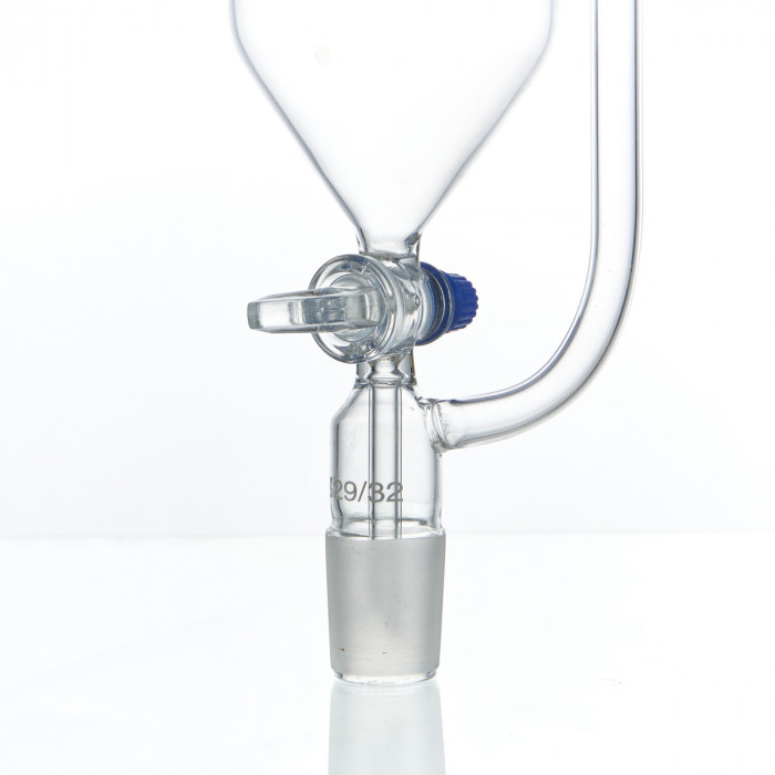 Воронка делительная цилиндрическая ВД-2-250-29/32 ТС, с компенсатором давления