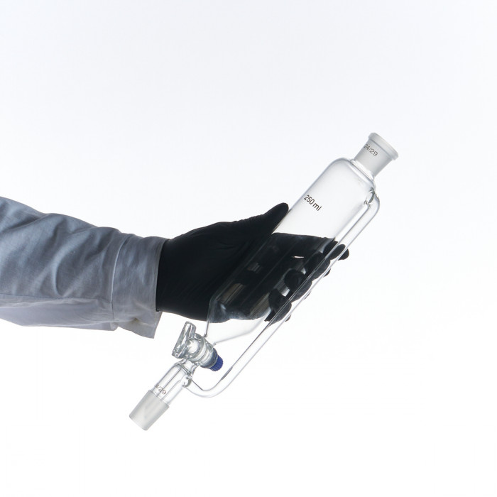 Воронка делительная цилиндрическая ВД-2-250-29/32 ТС, с компенсатором давления