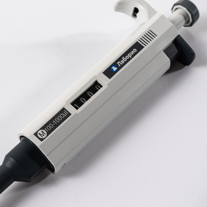 Дозатор пипеточный 100 мкл, одноканальный, фиксированный объём, механический (ДПОФ)/ Лаборио MG-100