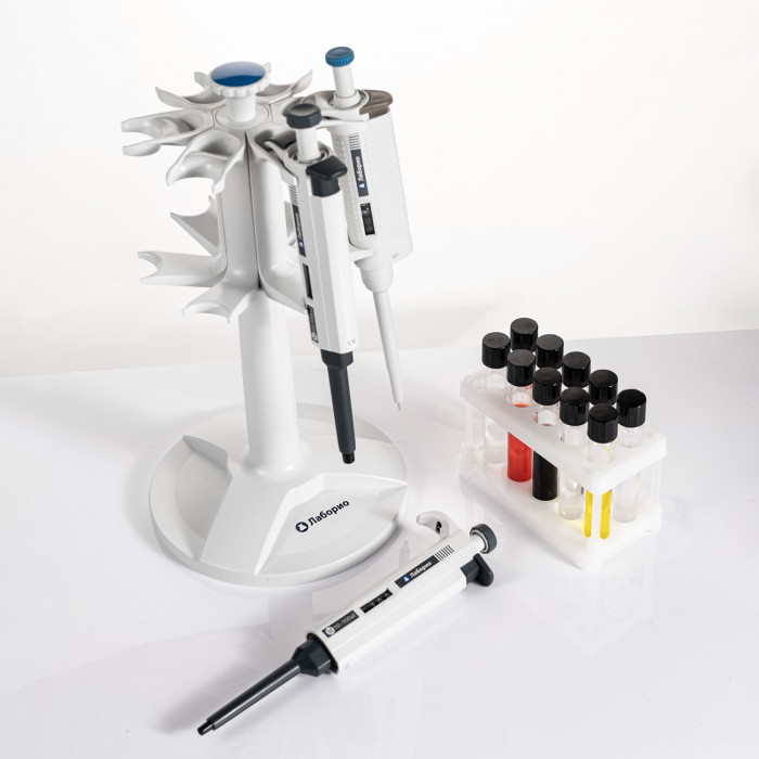 Дозатор пипеточный 100 мкл, одноканальный, фиксированный объём, механический (ДПОФ)/ Лаборио MG-100