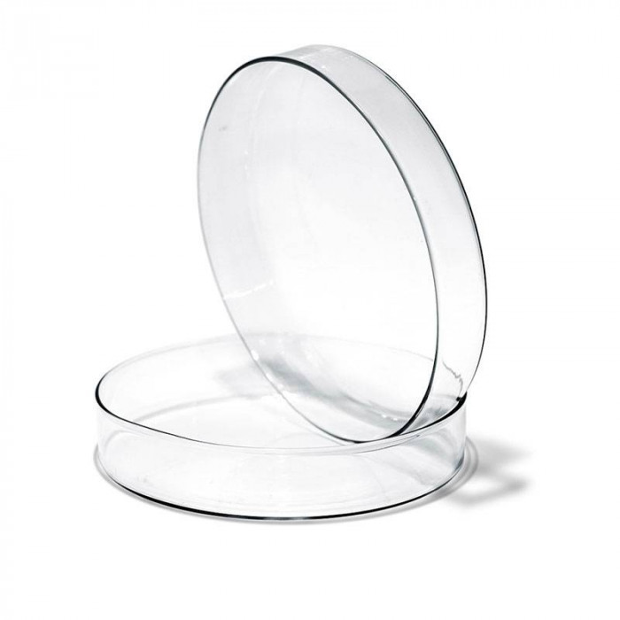 Чашка биологическая (Петри), 150 мм, боросиликатное стекло Boro 3.3