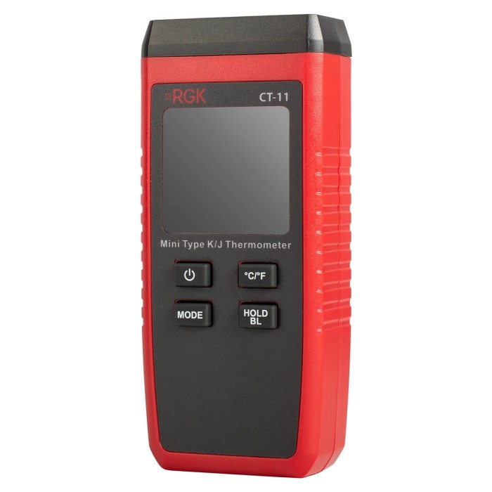 Термометр RGK CT-11 с погружным зондом температуры TR-10W с поверкой