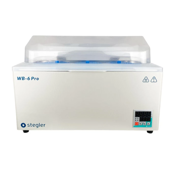 Водяная баня Stegler WB-6 Pro (23 л, Tкомн.+5...100 °С, 6 мест)