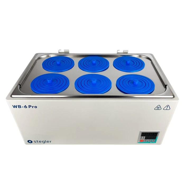 Водяная баня Stegler WB-6 Pro (23 л, Tкомн.+5...100 °С, 6 мест)