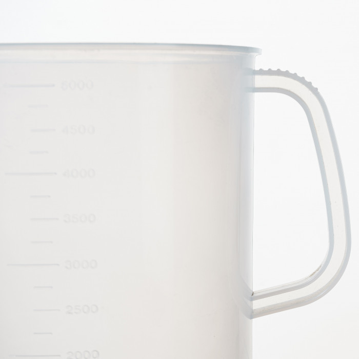 Стакан с ручкой 5000 мл, п/п, LAMAPLAST
