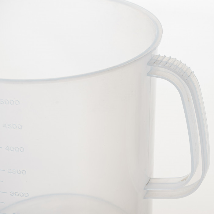 Стакан с ручкой 5000 мл, п/п, LAMAPLAST