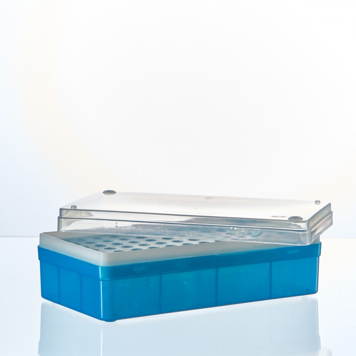 Штатив-бокс для микропробирок Эппендорфа 0,5 мл, 72 гнезда, п/п, Greetmed