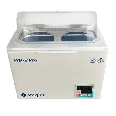 Водяная баня Stegler WB-2 Pro (7 л, Tкомн.+5...100 °С, 2 места)