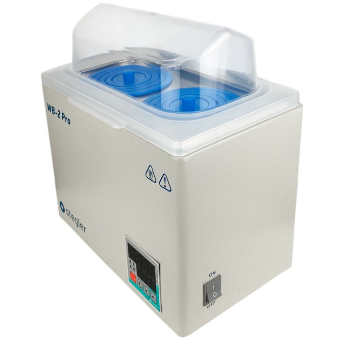 Водяная баня Stegler WB-2 Pro (7 л, Tкомн.+5...100 °С, 2 места)