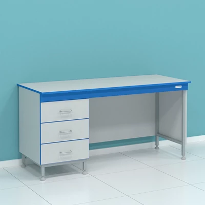 Стол пристенный однотумбовый с ящиками серии "Стандарт" (высота 750 мм) СТ.СП1Я.150.60.75 КГ