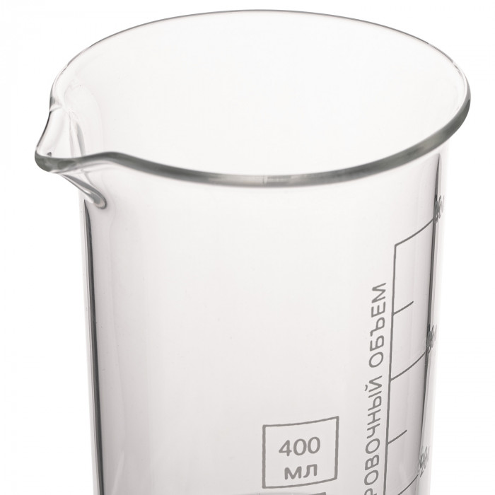 Стакан лабораторный высокий 400 мл, В-1-400 ТС