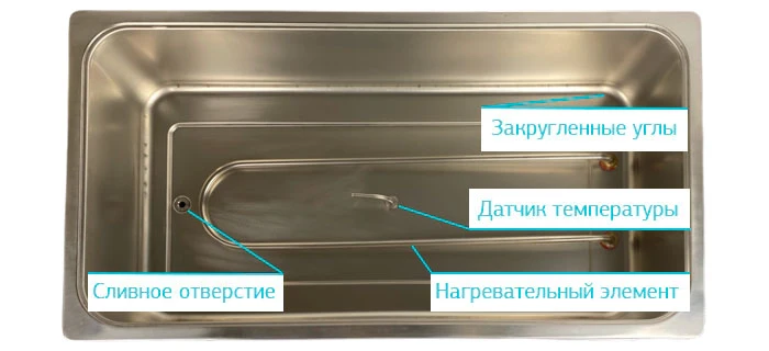 Водяная баня Stegler WB-8 (26 л, Tкомн. +5...100 °С, 8 мест)
