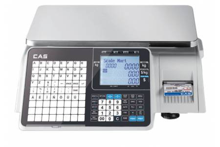 Весы с печатью этикеток - для торговли  - CAS CL-3000J-30B (TCP/IP)