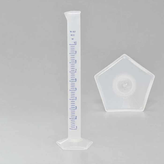 Цилиндр мерный 10 мл, п/п, синяя градуировка, Kartell