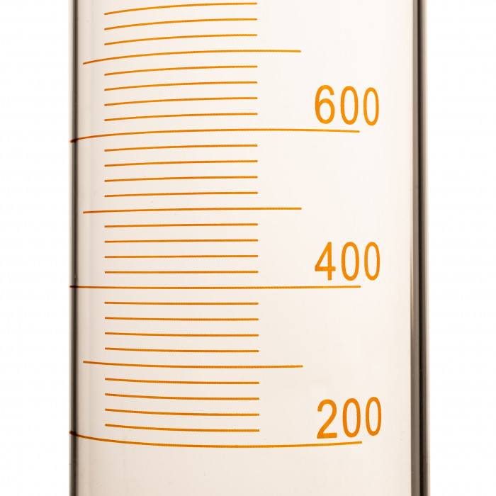 Цилиндр 2000 мл (мерный: исполнение 1 - на стеклянном основании), 1-2000-2